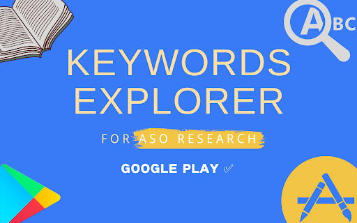 Keywords Explorer For Google Play Store (ASO)