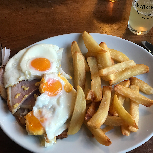 Gluten-Free Fries at New Inn Blagdon