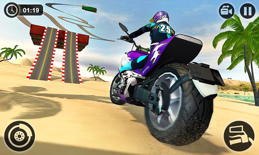 Screenshot Beach Motorbike Stunts Master