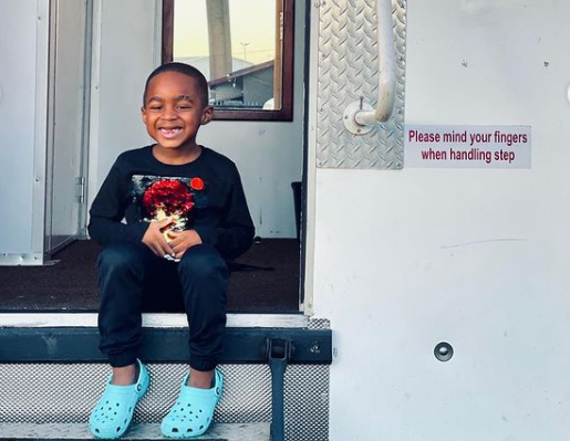 Connie and Shona Ferguson's grandson Ronewa is already a superstar at age six.