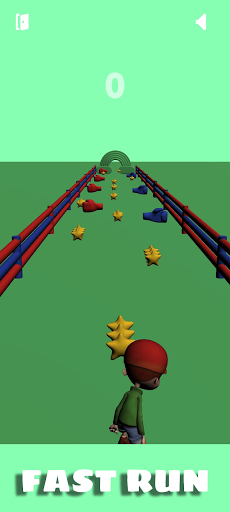 3D Stickman boxer runner