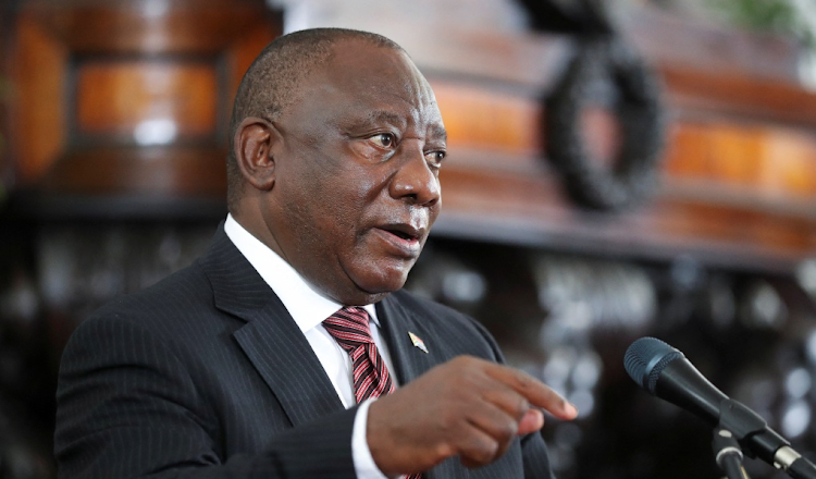 President Cyril Ramaphosa. Picture: REUTERS/MIKE HUTCHINGS