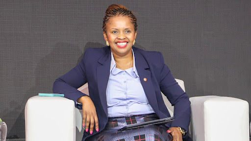 Khusela Sangoni-Diko, chairperson of the Parliamentary Portfolio Committee on Communications and Digital Technologies.