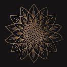 Gold Sunflower - Etsy Shop Icon item