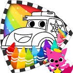 Cover Image of 下载 Cars Coloring Book PINKFONG 7 APK