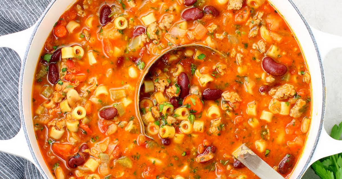 10 Best Italian Pasta Fagioli Soup Recipes | Yummly