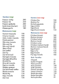 N.S KITCHEN menu 2