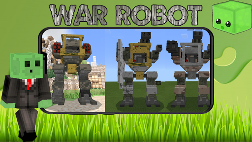 Télécharger Mod War Robots for MCPE APK MOD (Astuce) screenshots 1