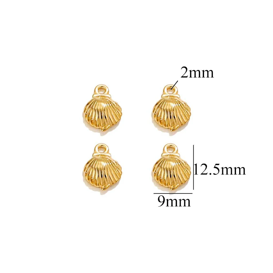 RVS Ocean Series hanger Zeemeermin Schelp Zee XINGX armband ketting hanger – Prachtig maritiem sieraad.