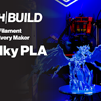 Silky Blue MH Build Series PLA Filament - 1.75mm (1kg)