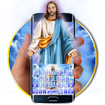 Cover Image of ดาวน์โหลด ธีมแป้นพิมพ์ Holy Jesus 1.0 APK