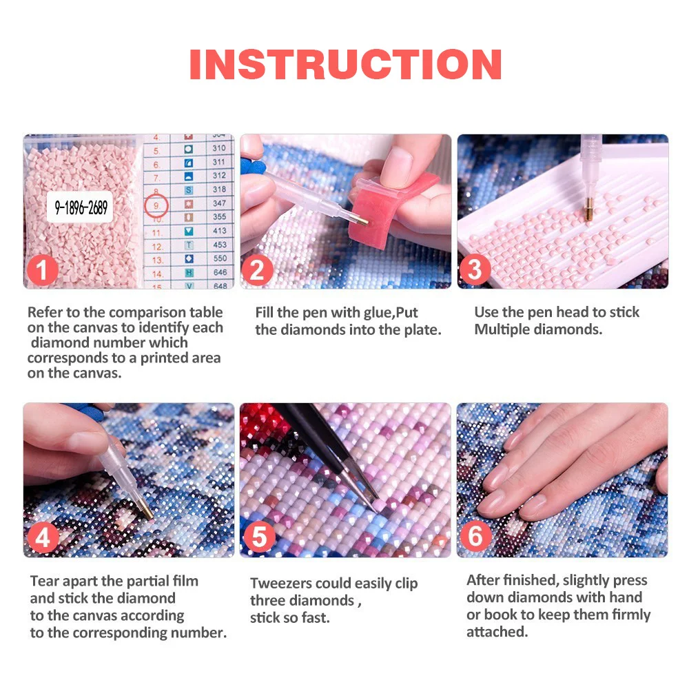 Title 1, Zestaw DIY Choinka z diamentami, haft diamentow...