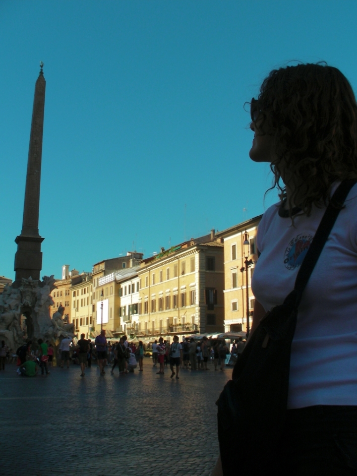 Guardando Piazza Navona di Alessandra Savi