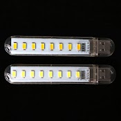 Đèn Led Led Usb Mini Dc5V 8 Bóng Chuyên Dụng Cho Máy Tính Tiện Dụng