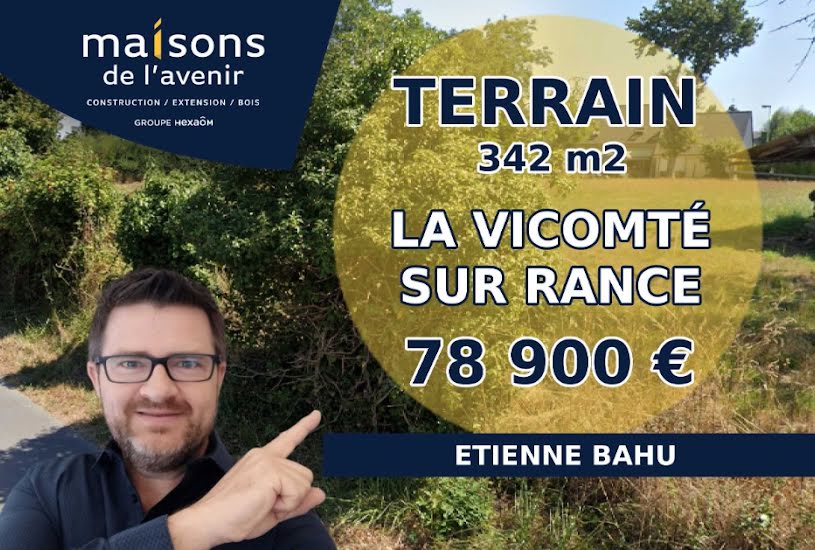  Vente Terrain à bâtir - 342m² à La Vicomté-sur-Rance (22690) 