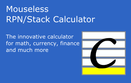 Mouseless Stack-Calculator Ext chrome extension