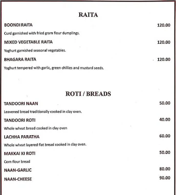 Royal Repast Restaurant & Cocktail Lounge menu 