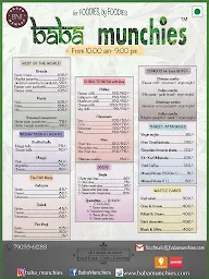 Baba Munchies - The Food Truck menu 2