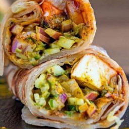 Paneer Tikka Masala Wrap