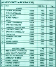 L&M With Milkyway menu 1