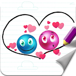 Cover Image of Tải xuống Balls Love : Draw Physics Love Ball APK