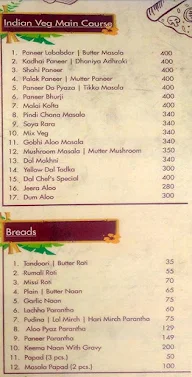 Tandoori Innings menu 1