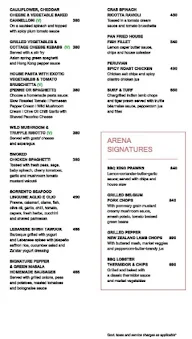 Arena - Artisanal Brewkitchen menu 5