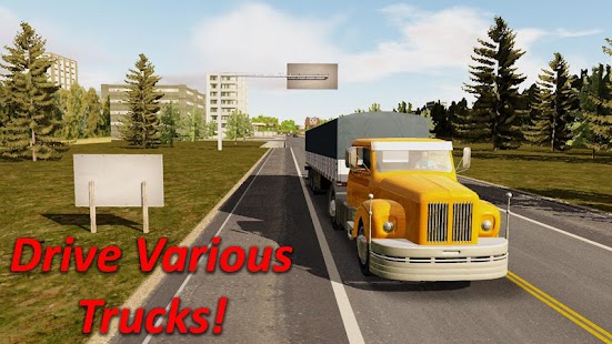 Only  in this game you can feel like a real king of the road Heavy Truck Simulator v1.51 apk mod obb data