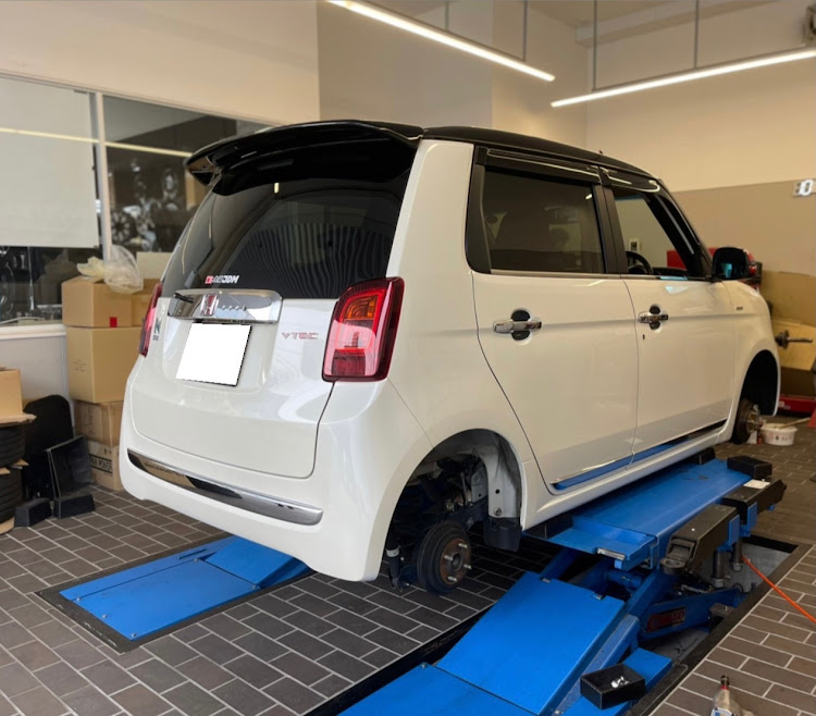N-ONEのアドバン・タイヤ交換・ご近所レーシングに関するカスタム事例の投稿画像2枚目