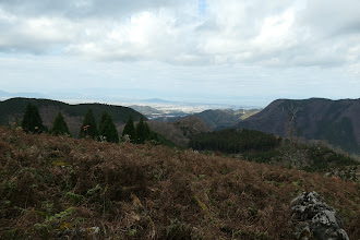 休憩地から琵琶湖方面