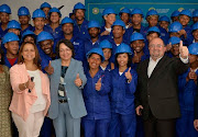 De Lille said graduates of the courses would build houses for themselves and residents of Freedom Farm and Malawi Camp informal settlements on land near the airport and along Symphony Way.