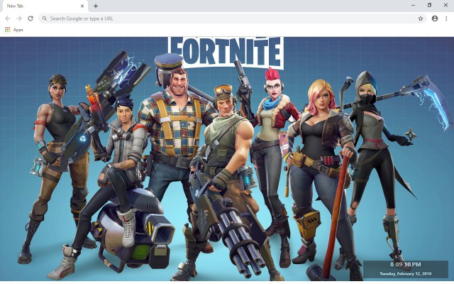 Fortnite Battle Royale New Tab