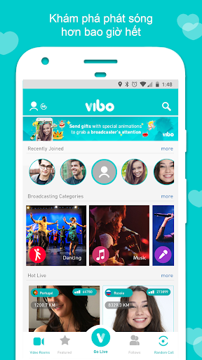 Vibo Live Mod - Free Private Room 