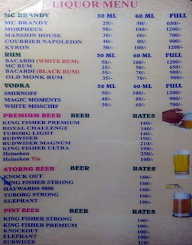 My Place Restaurant menu 2