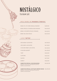 Nostalgico Tea Room Cafe menu 7