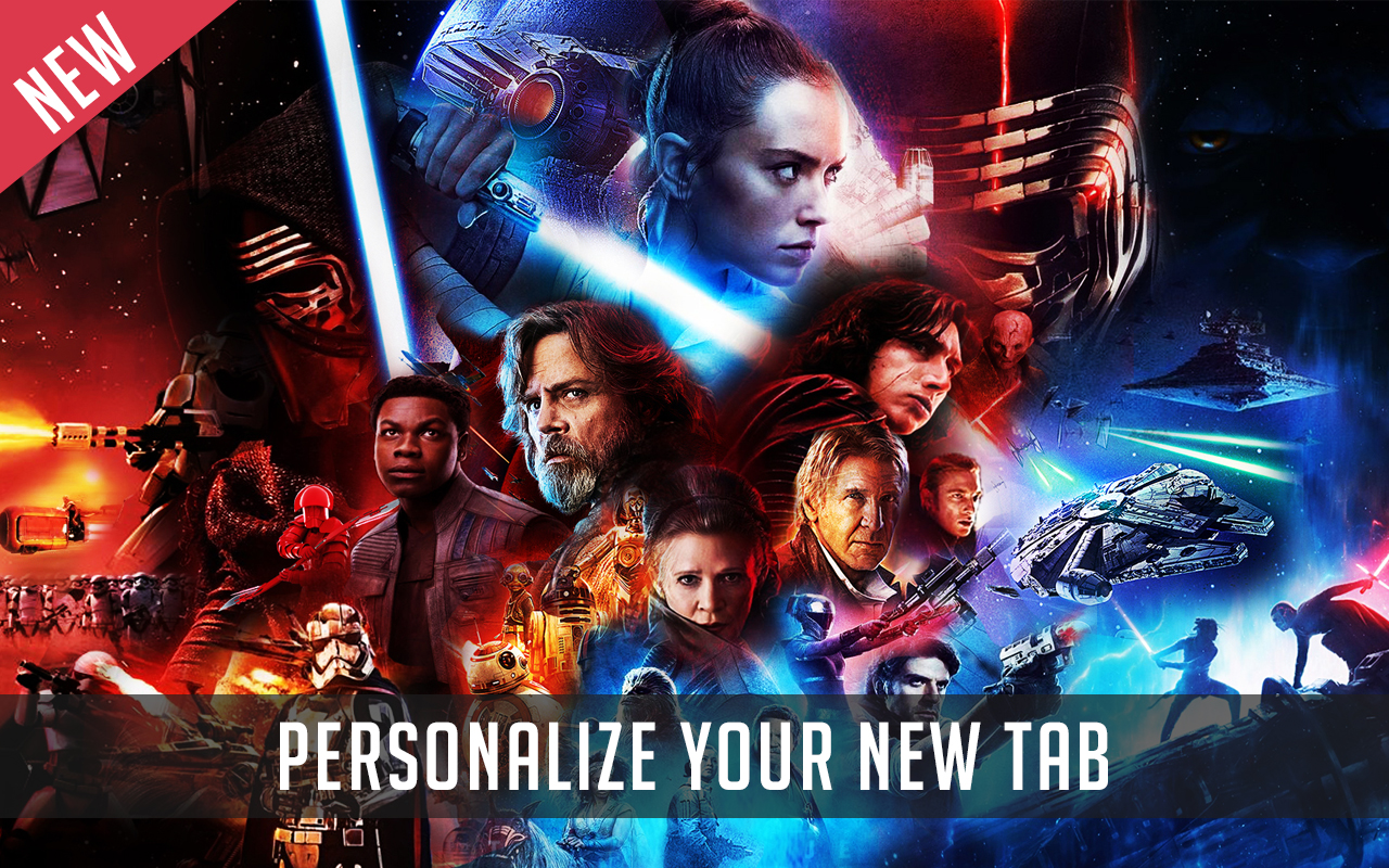 Star Wars New Tab Theme Preview image 3