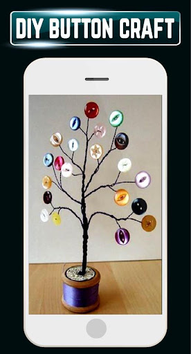 DIY Creative Button Home Craft Project Idea Design