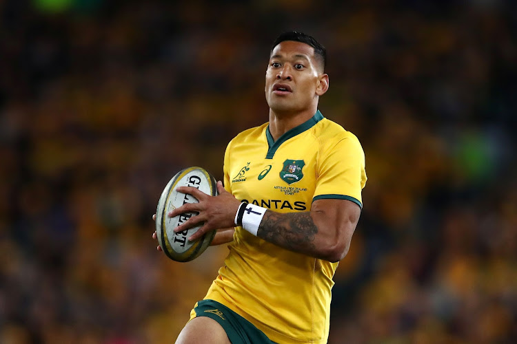 Former Australia player Israel Folau