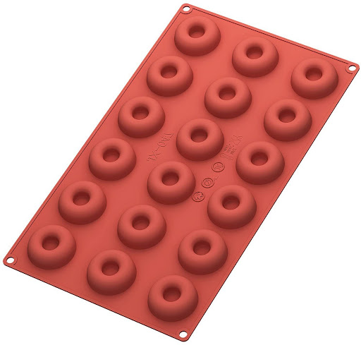 Title 5, Baking Tools Chocolate Glaze Biscuit Silicone M...