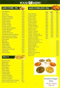 Kasba Flavours menu 1