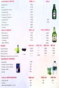 Hotel Aishwarya menu 3