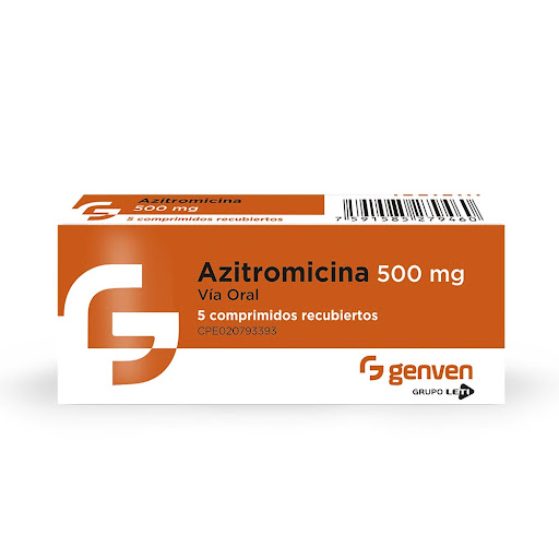 Azitromicina 500Mg 5Comprimidos Genven