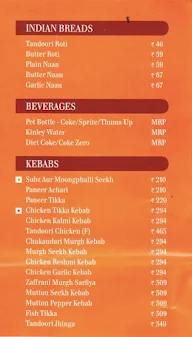 Paradise Biryani menu 2