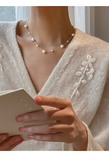 Title 5, Pearl American 14K Gold Plated Non-fading Scatt...