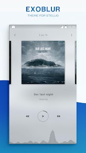 Stellio ExoBlur Theme 1.1.1 APK + Мод (Заплатанный) за Android