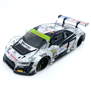 GL Racing R8 LMS-07 White Grey Limited Edition | HRC Mini-Z Arena