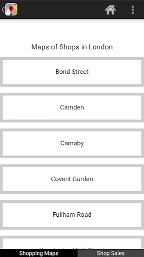 London Shopping Maps Guide