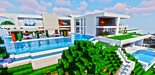 Modern Houses Maps MCPE