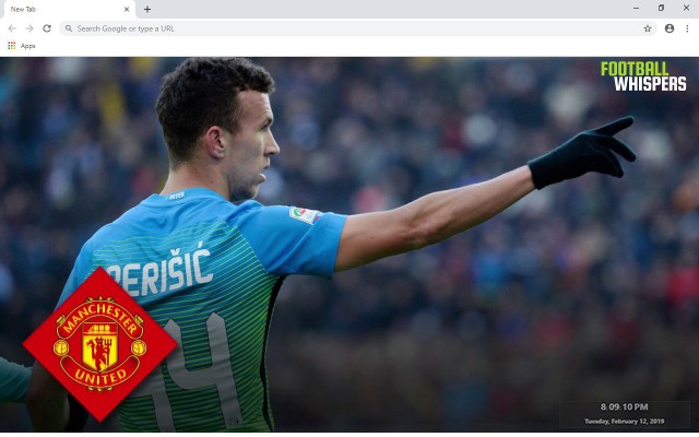 Ivan Perisic New Tab & Wallpapers Collection