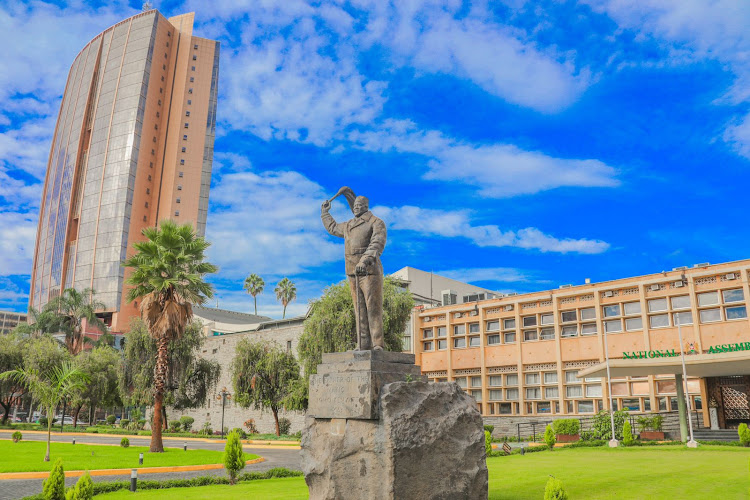 Outside view of the newly opened Ultra-modern Bunge Tower.